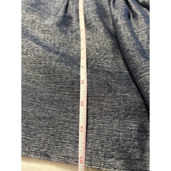 Ann Taylor Womens Size 4 Blue Linen Blend Pleated Skirt With Pockets - Picture 8 of 10